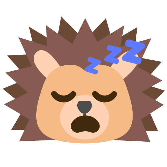 :hedgehog_sleepy: