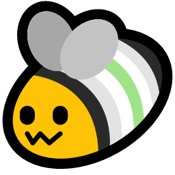 :blobbee_flag_agender: