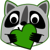 :blob_raccoon_heartGreen: