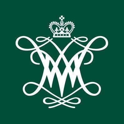 Monogram of William & Mary Law School featuring a white intertwined “W&M” topped by a crown, referencing the university’s royal charter.